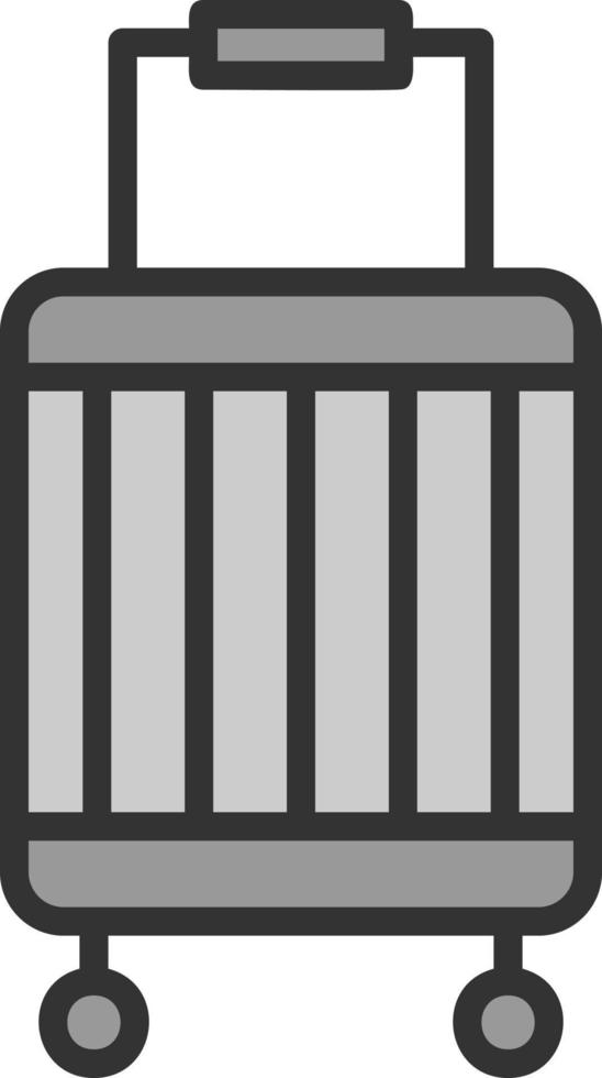 Baggage Vector Icon Design