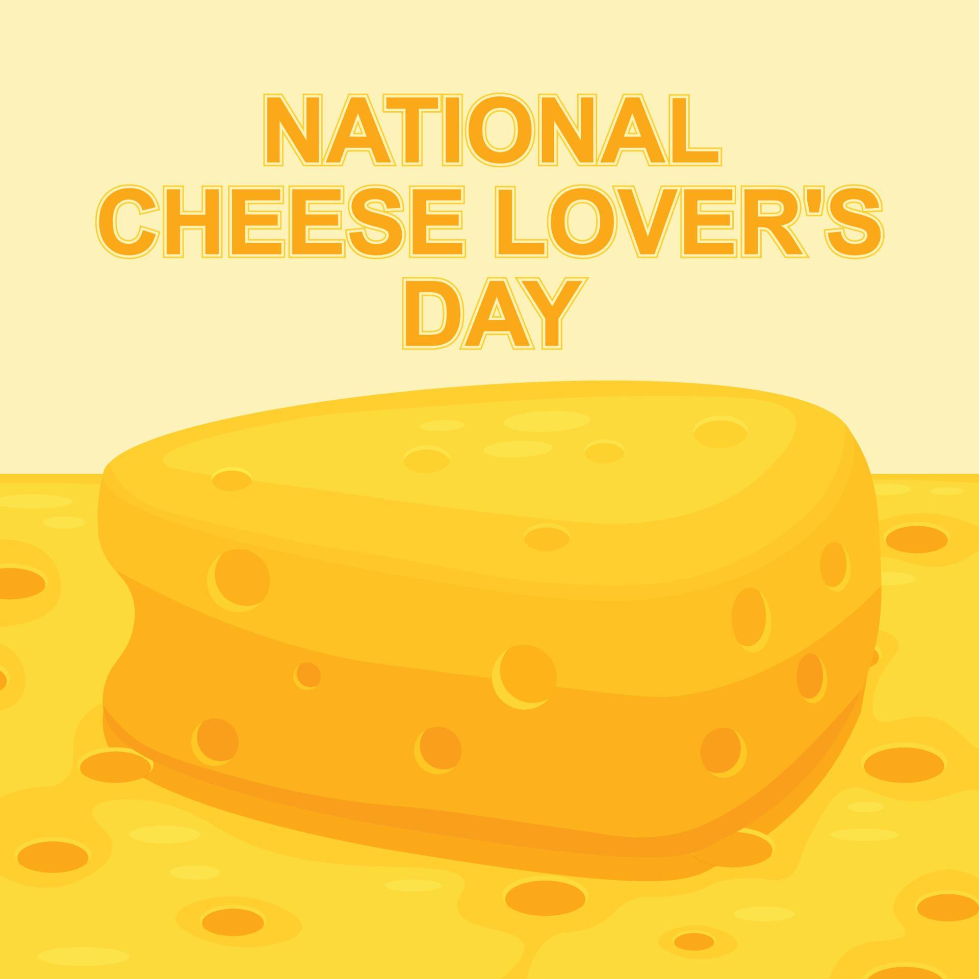 National Cheese Lovers Day background. 16640692 Vector Art at Vecteezy