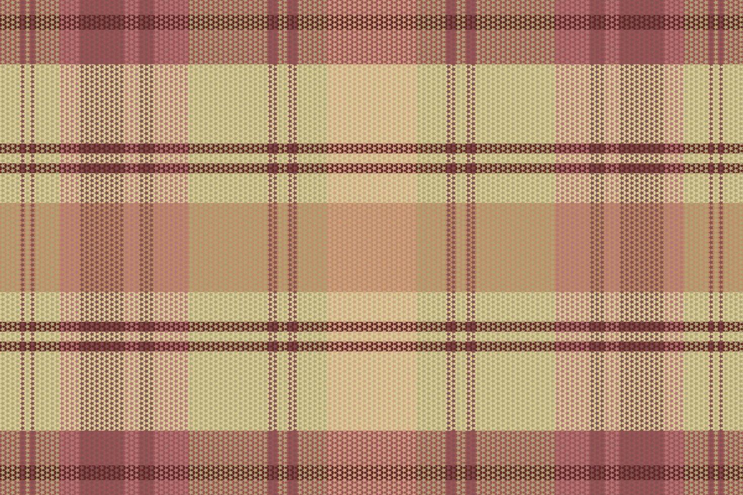 Tartan or plaid pastel color pattern. vector