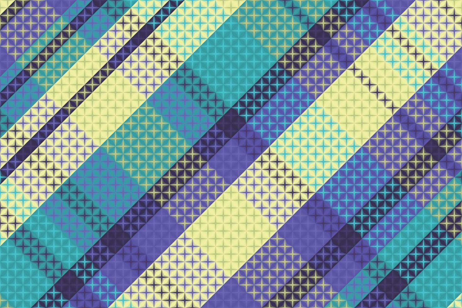 Tartan or plaid dark color pattern. vector