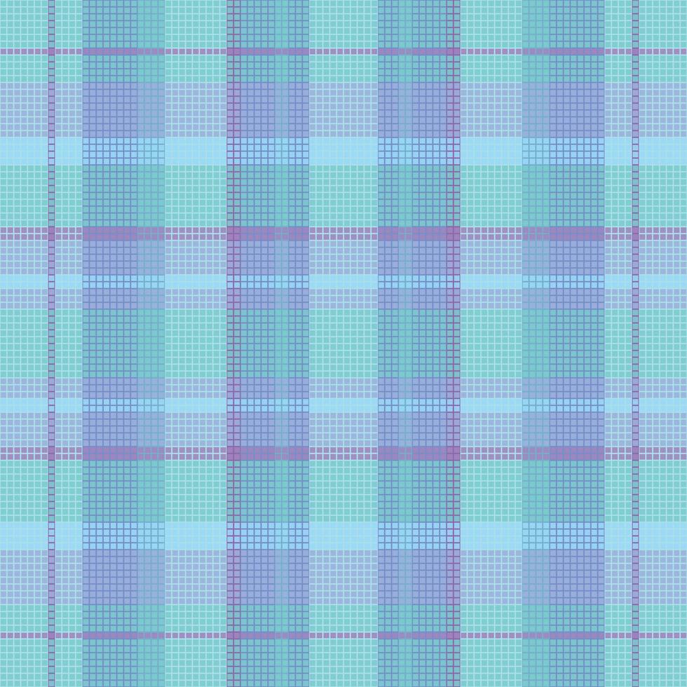 Tartan or plaid pastel color pattern. vector