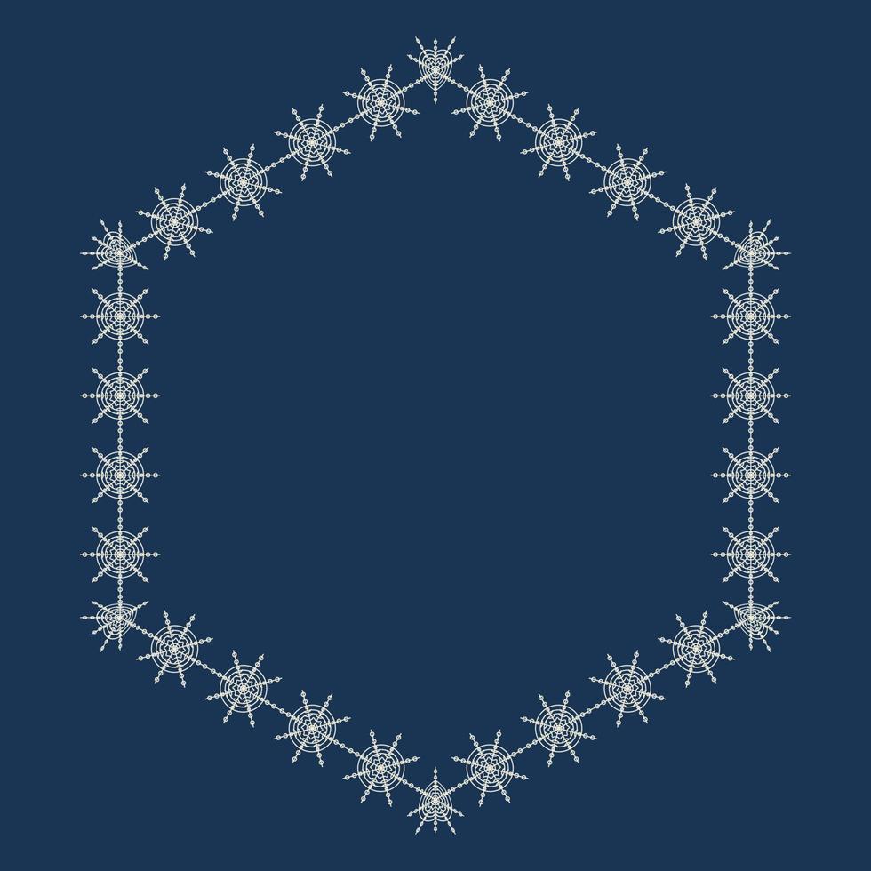 fondo de invierno moderno, gran diseño para cualquier propósito. ilustración festiva vectorial con un patrón decorativo. diseño minimalista moderno. fondo azul festivo. vector