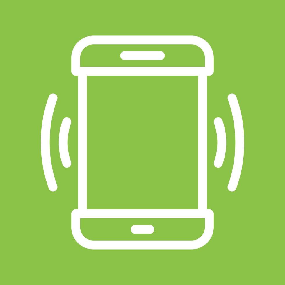 Vibration Line Color Background Icon vector