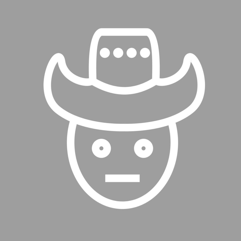 Man Line Color Background Icon vector