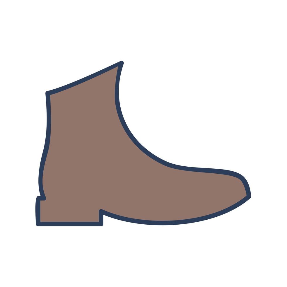 icono de vector de botas