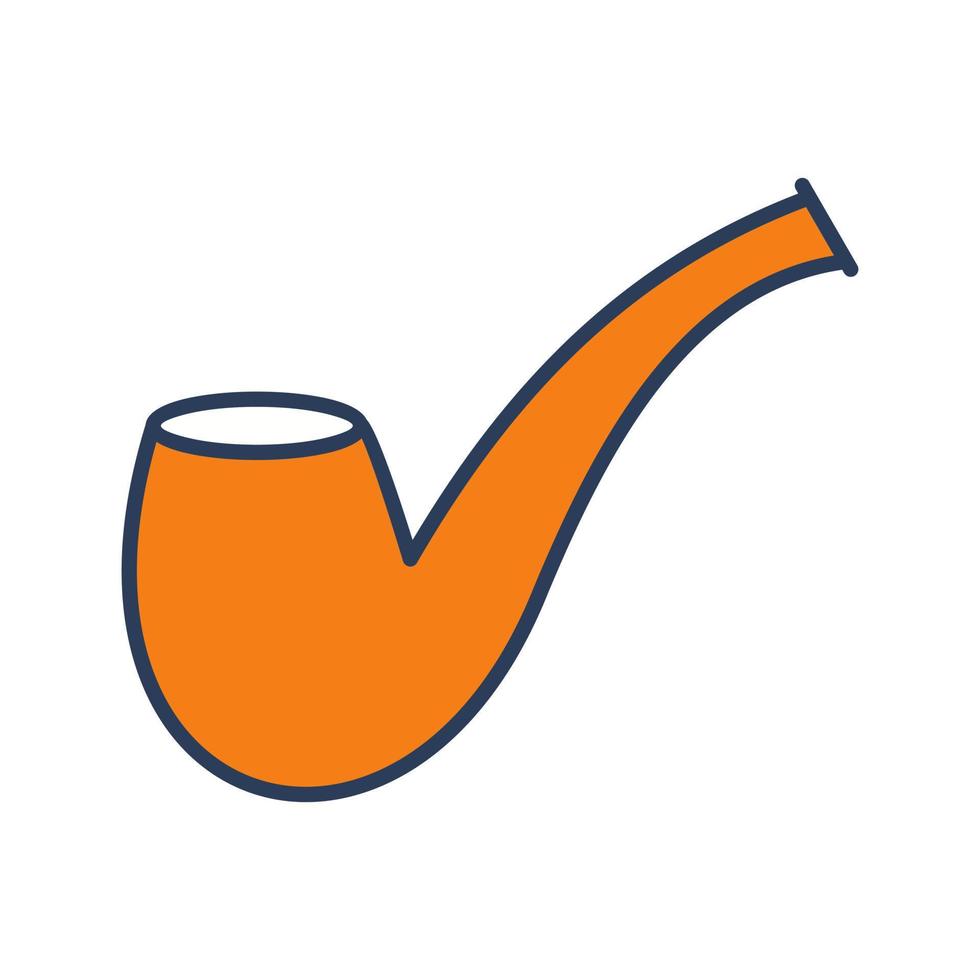 Smoking Pipe Vector Icon