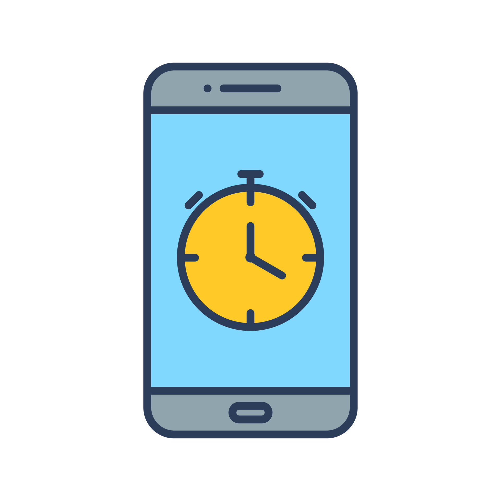 Clock App Vector Icon 16642276 Vector Art at Vecteezy
