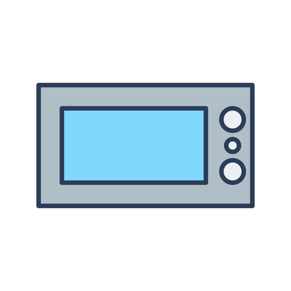 Microwave Vector Icon