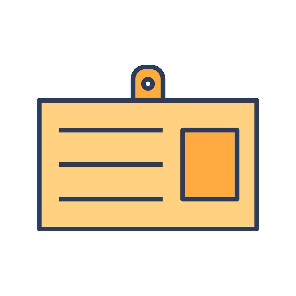 Pass Card Vector Icon