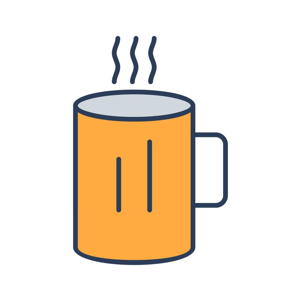 icono de vector de café caliente