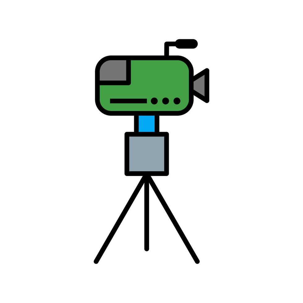 News Camera Vector Icon