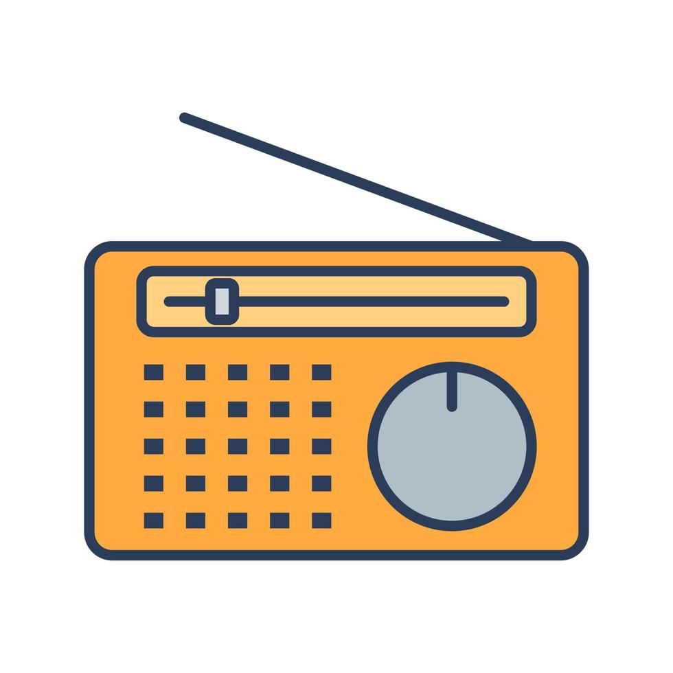 Radio Vector Icon