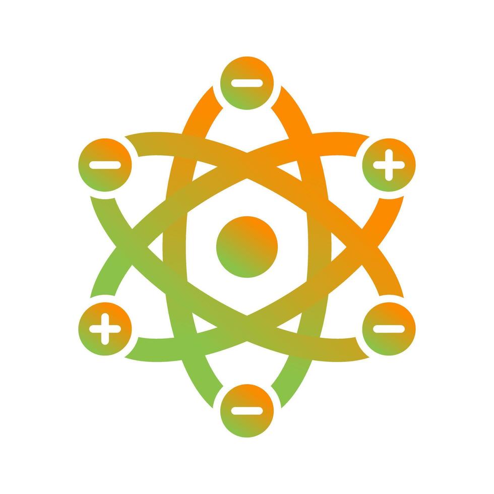 Atom Structure Vector Icon
