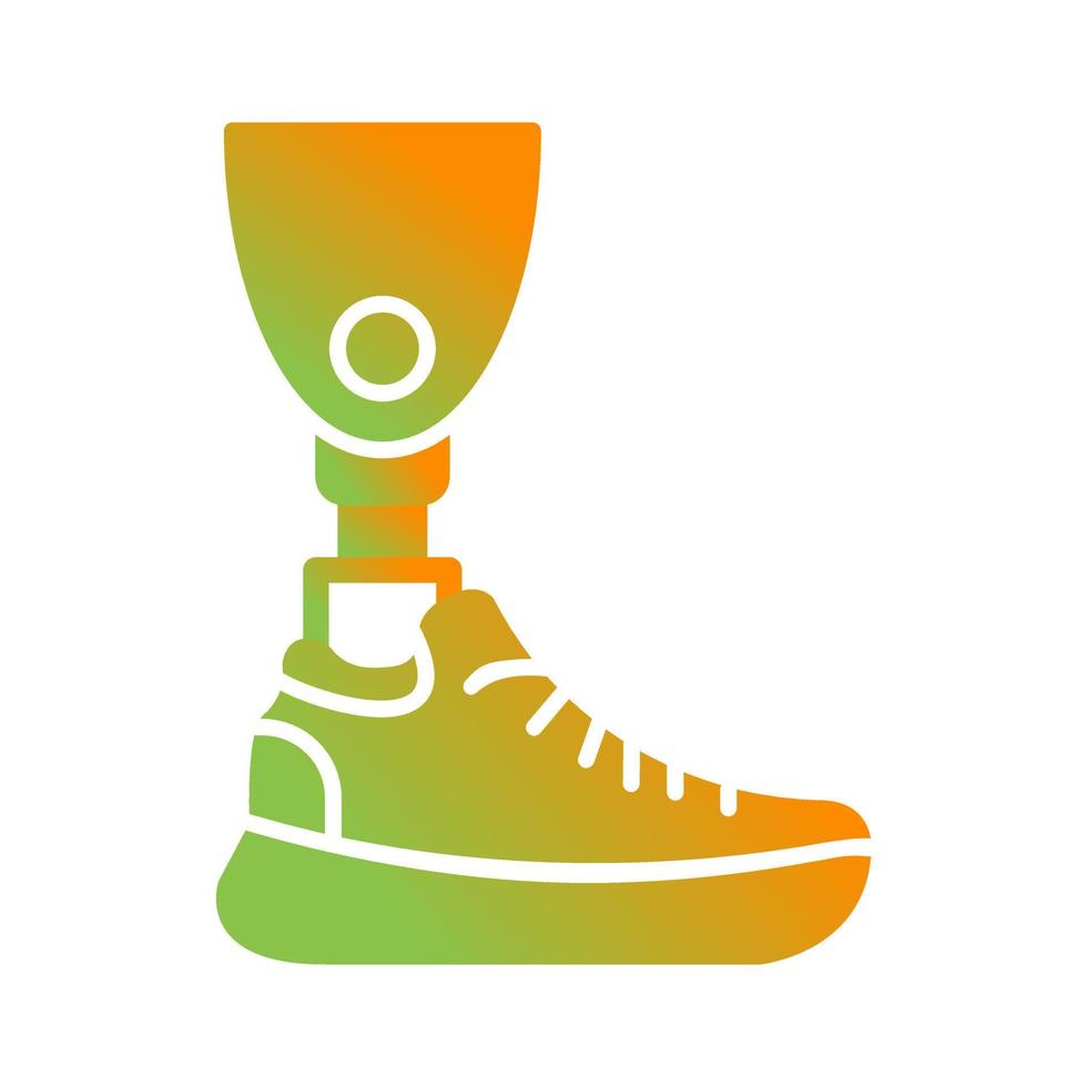 Prosthesis Vector Icon