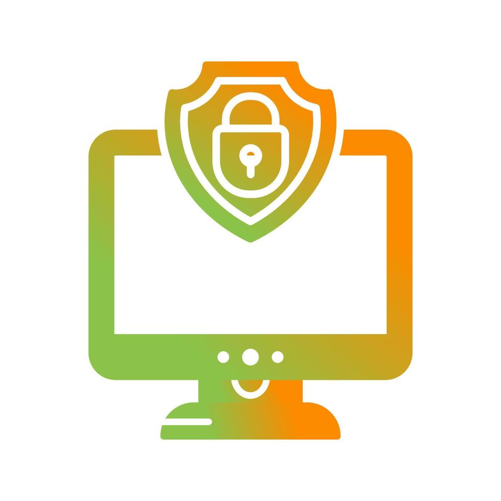 icono de vector de seguridad