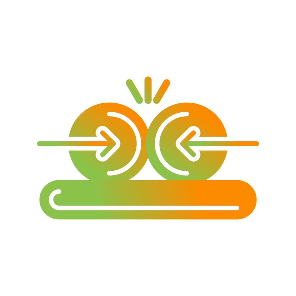 Collision Vector Icon
