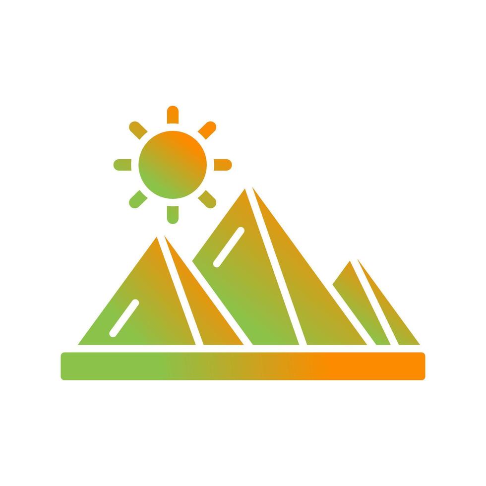 Pyramid Vector Icon