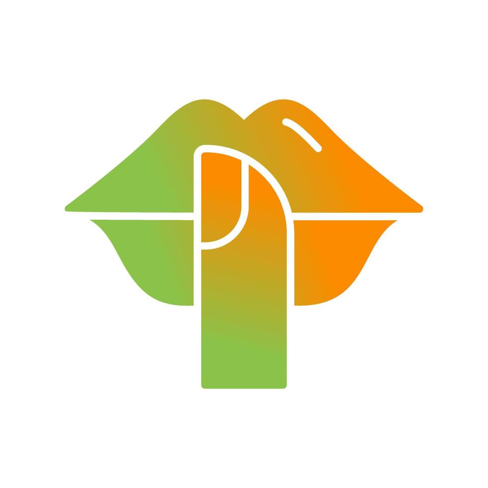 Silence Vector Icon