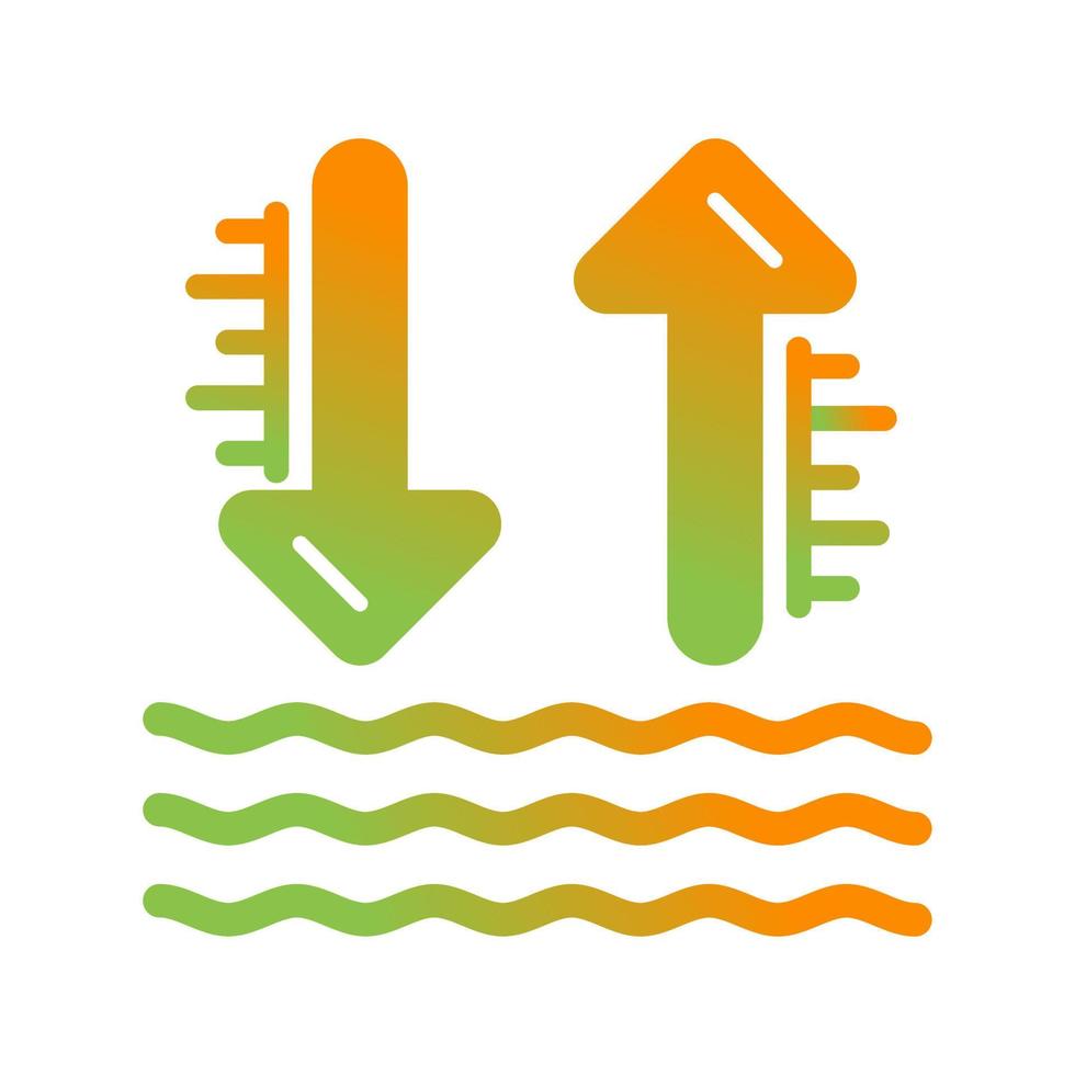 High Tide Vector Icon