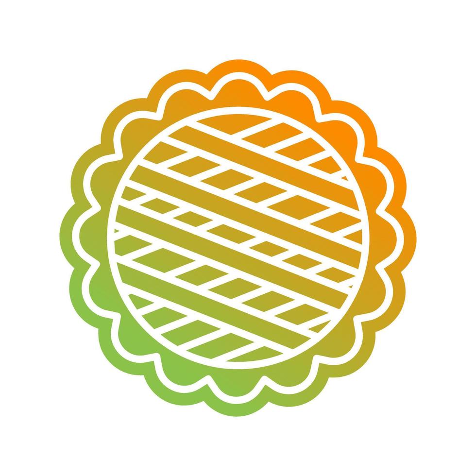 Apple Pie Vector Icon