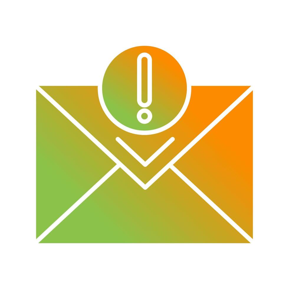 Urgent Mail Vector Icon