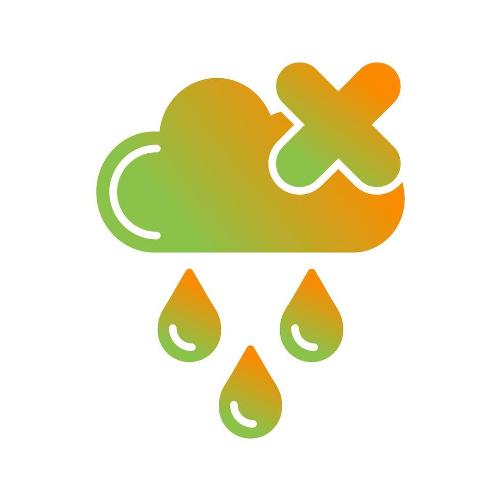 No Rain Vector Icon