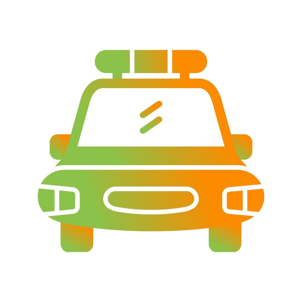 Police Car Vector Icon