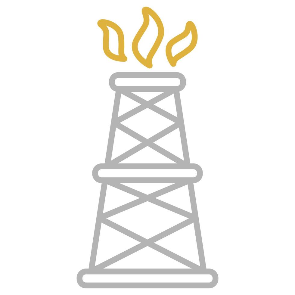 drilling rig icon, suitable for a wide range of digital creative projects. Happy creating. vector