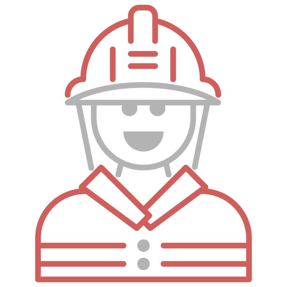 icono de bombero, adecuado para una amplia gama de proyectos creativos digitales. feliz creando. vector