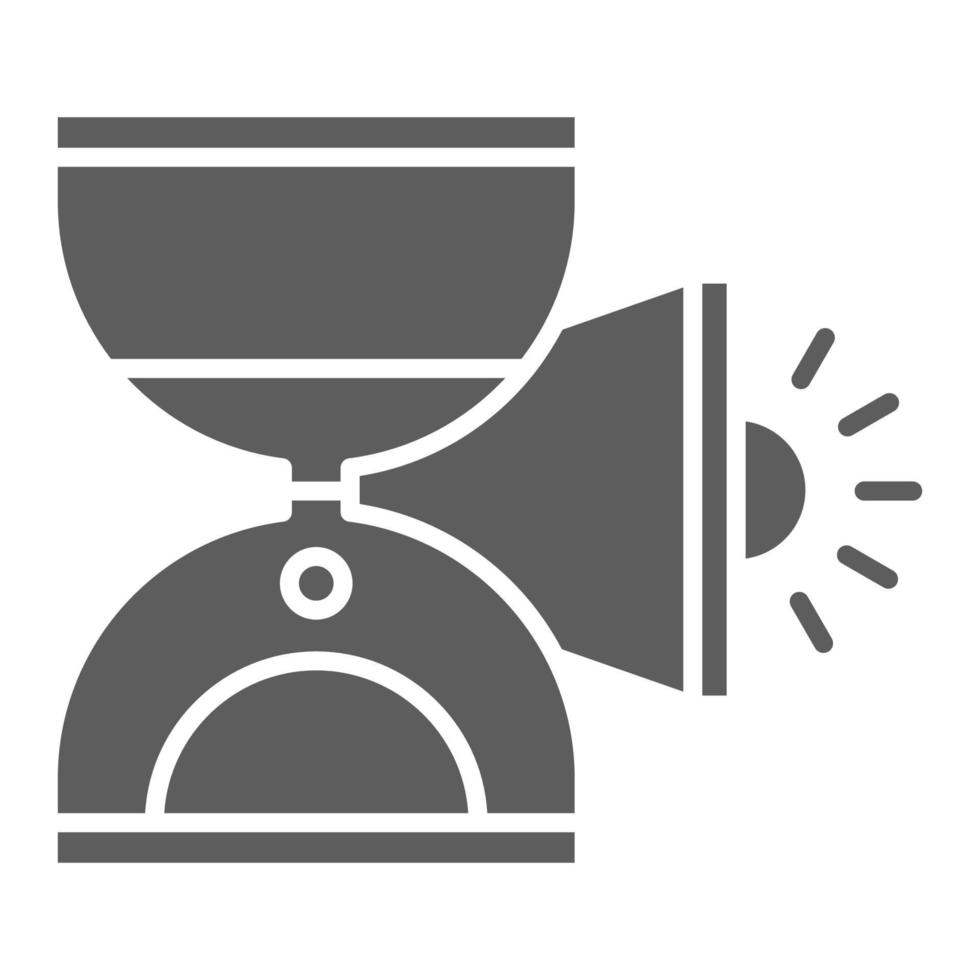 icono de tiempo de campaña, adecuado para una amplia gama de proyectos creativos digitales. feliz creando. vector