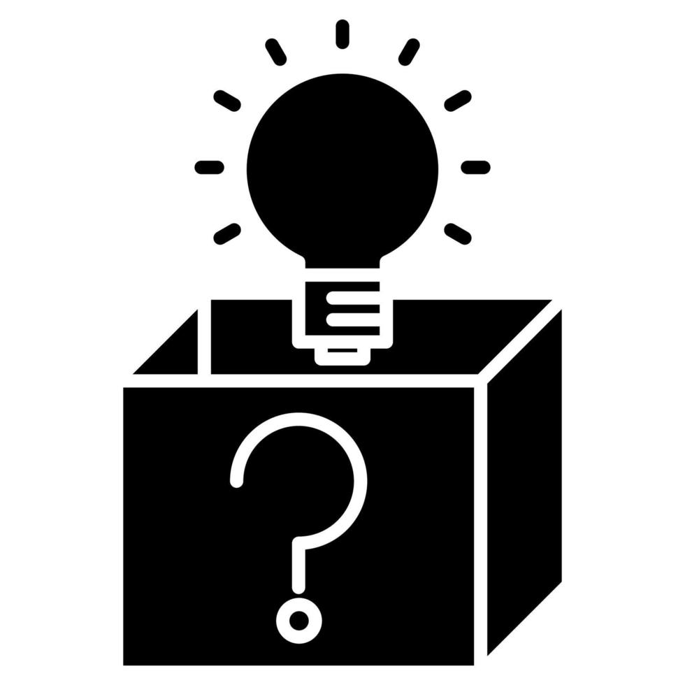 think outside the box icon, suitable for a wide range of digital creative projects. Happy creating. vector