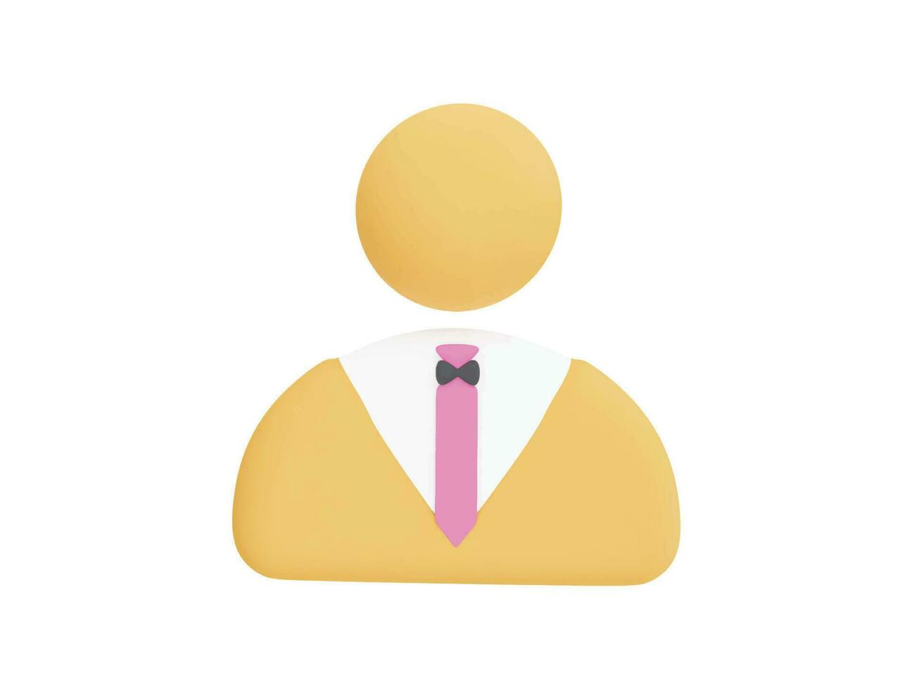 user business people with 3d vector icon cartoon minimal style
