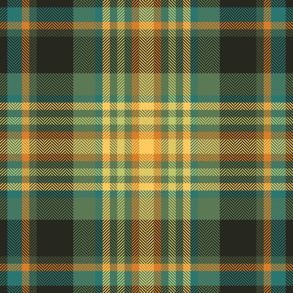 Plaid check pattern. Seamless fabric texture. Tartan textile print. vector