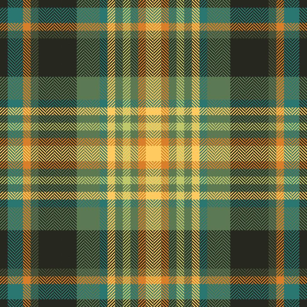 Plaid check pattern. Seamless fabric texture. Tartan textile print. vector