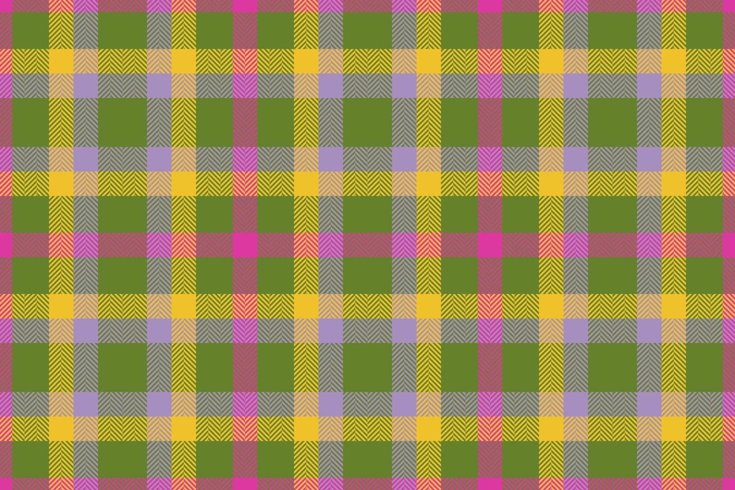 Fabric seamless pattern. Vector tartan check. Background plaid textile texture.