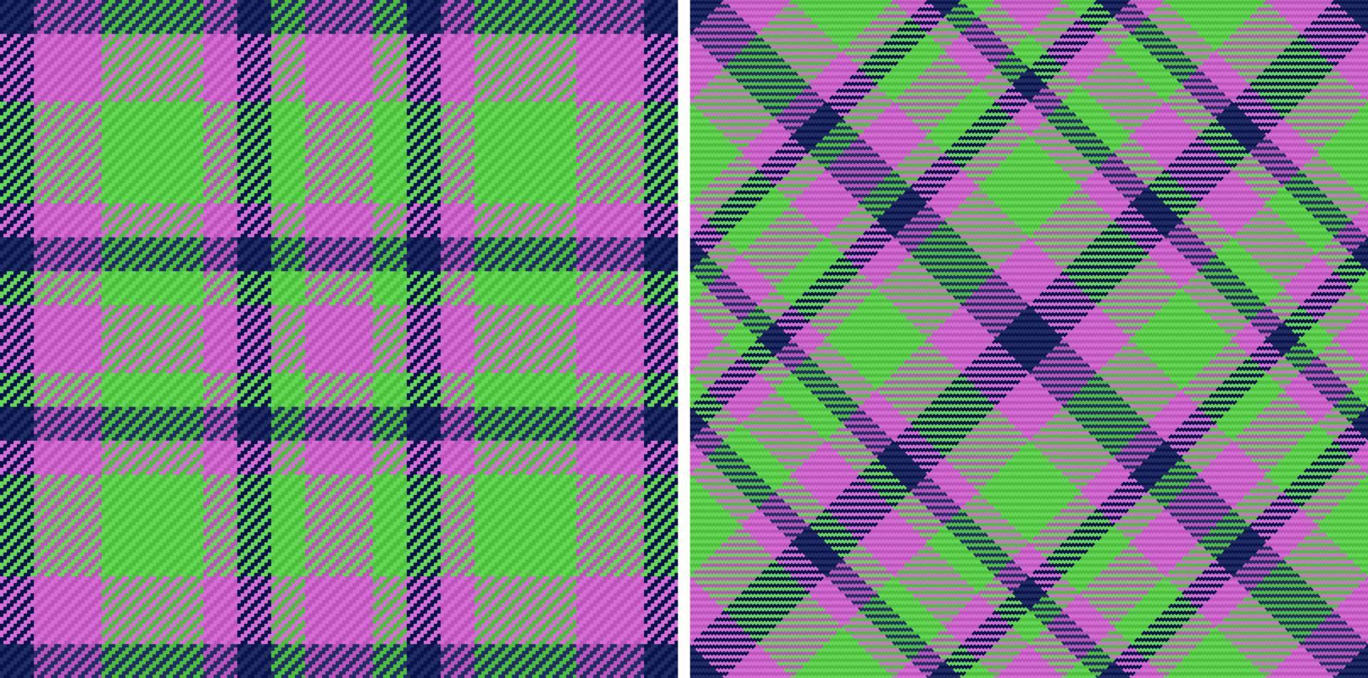 Background plaid pattern. Fabric textile texture. Tartan vector seamless check.