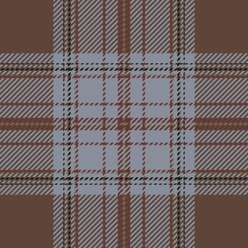 Plaid check pattern. Seamless fabric texture. Tartan textile print. vector