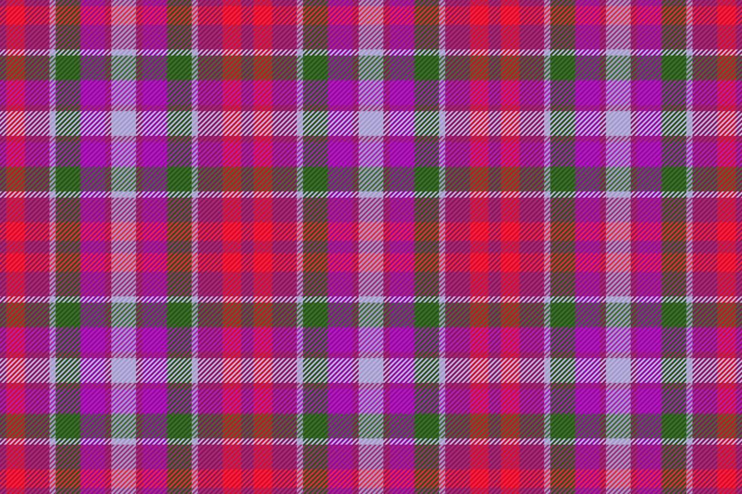 Background texture vector. Seamless textile check. Plaid tartan fabric pattern. vector