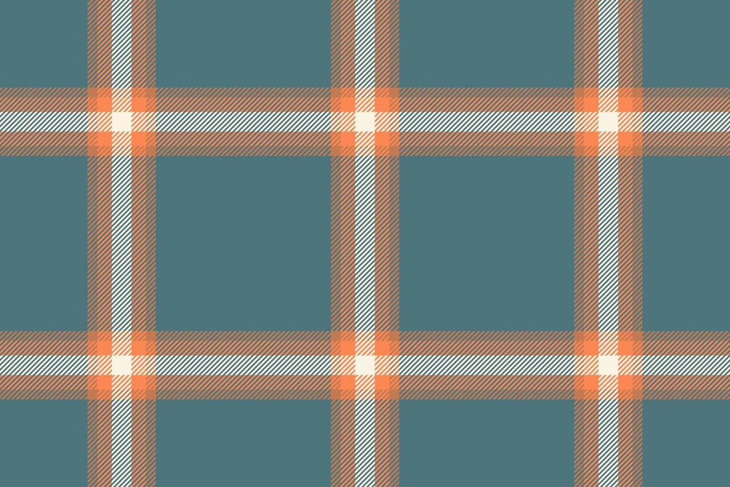 Plaid background, check seamless pattern in blue. Vector fabric texture for textile print, wrapping paper, gift card or wallpaper.