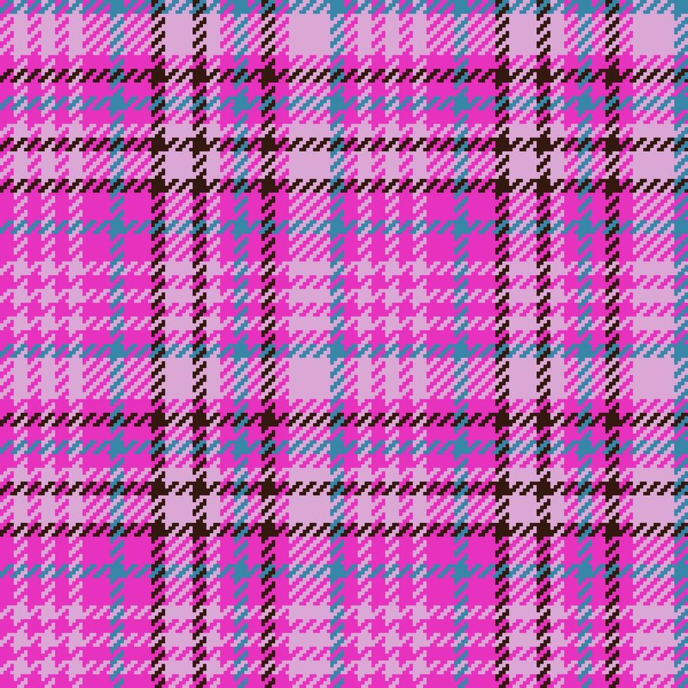 Background seamless check. Vector textile pattern. Tartan texture plaid fabric.