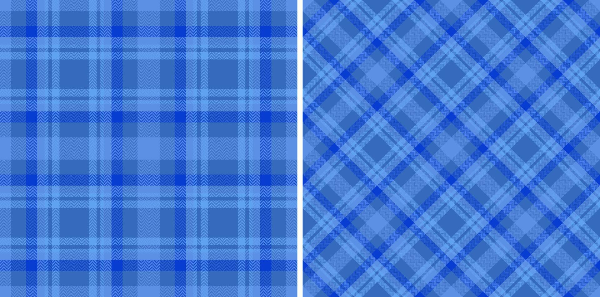 Textile plaid check. Pattern background seamless. Vector texture tartan fabric.