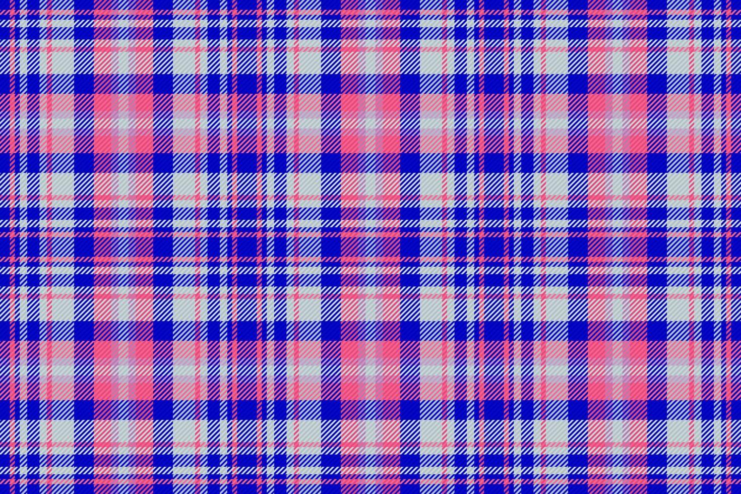 Textile fabric vector. Tartan background plaid. Texture seamless check pattern. vector