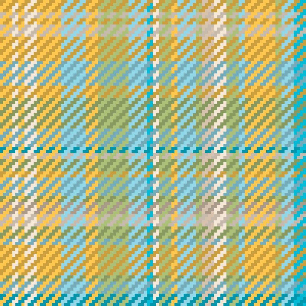Seamless pattern of scottish tartan plaid. Repeatable background with check fabric texture. Vector backdrop striped textile print.