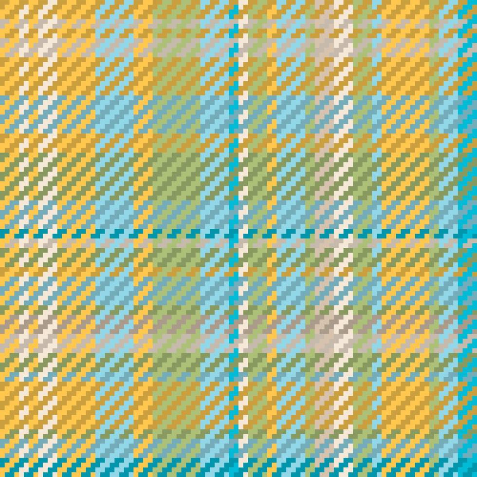 Seamless pattern of scottish tartan plaid. Repeatable background with check fabric texture. Vector backdrop striped textile print.