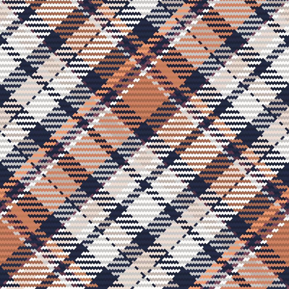 Seamless pattern of scottish tartan plaid. Repeatable background with check fabric texture. Vector backdrop striped textile print.