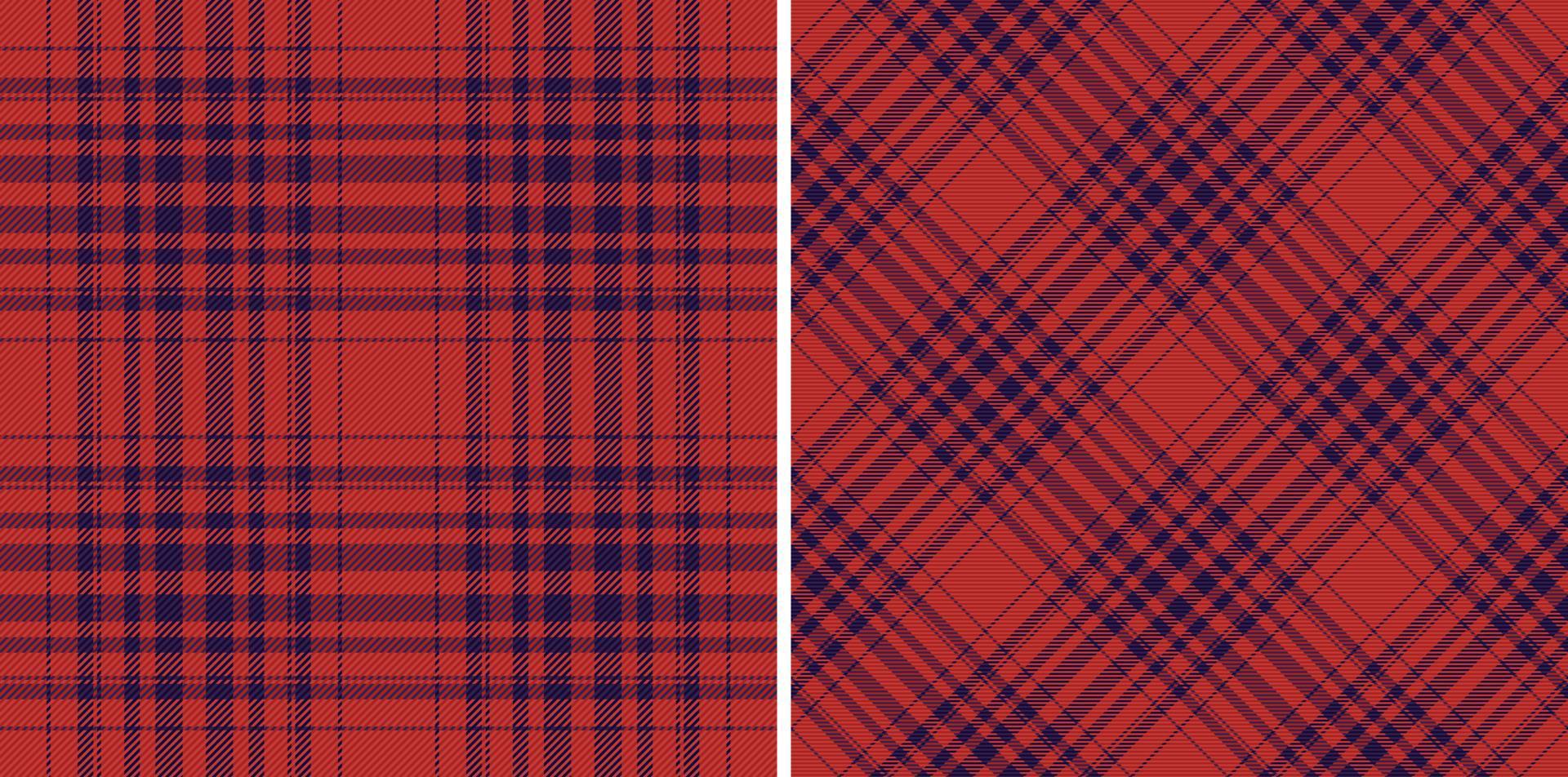 Background plaid textile. Fabric texture check. Vector tartan seamless pattern.