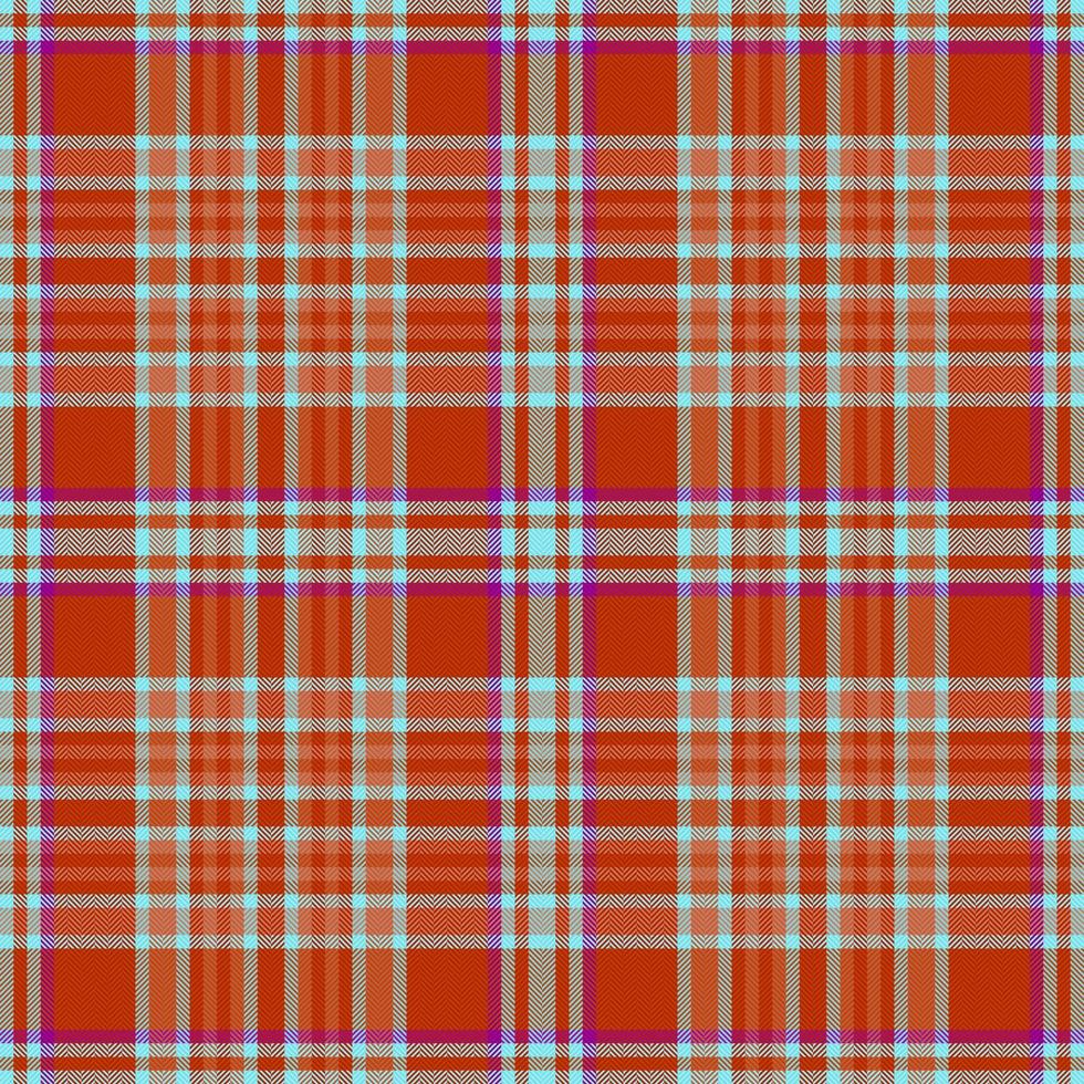 Background vector seamless. Tartan textile check. Plaid pattern fabric texture.