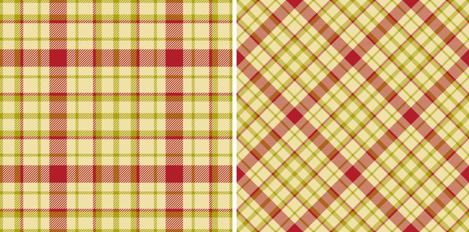 Tartan texture background. Plaid check fabric. Vector pattern textile seamless.