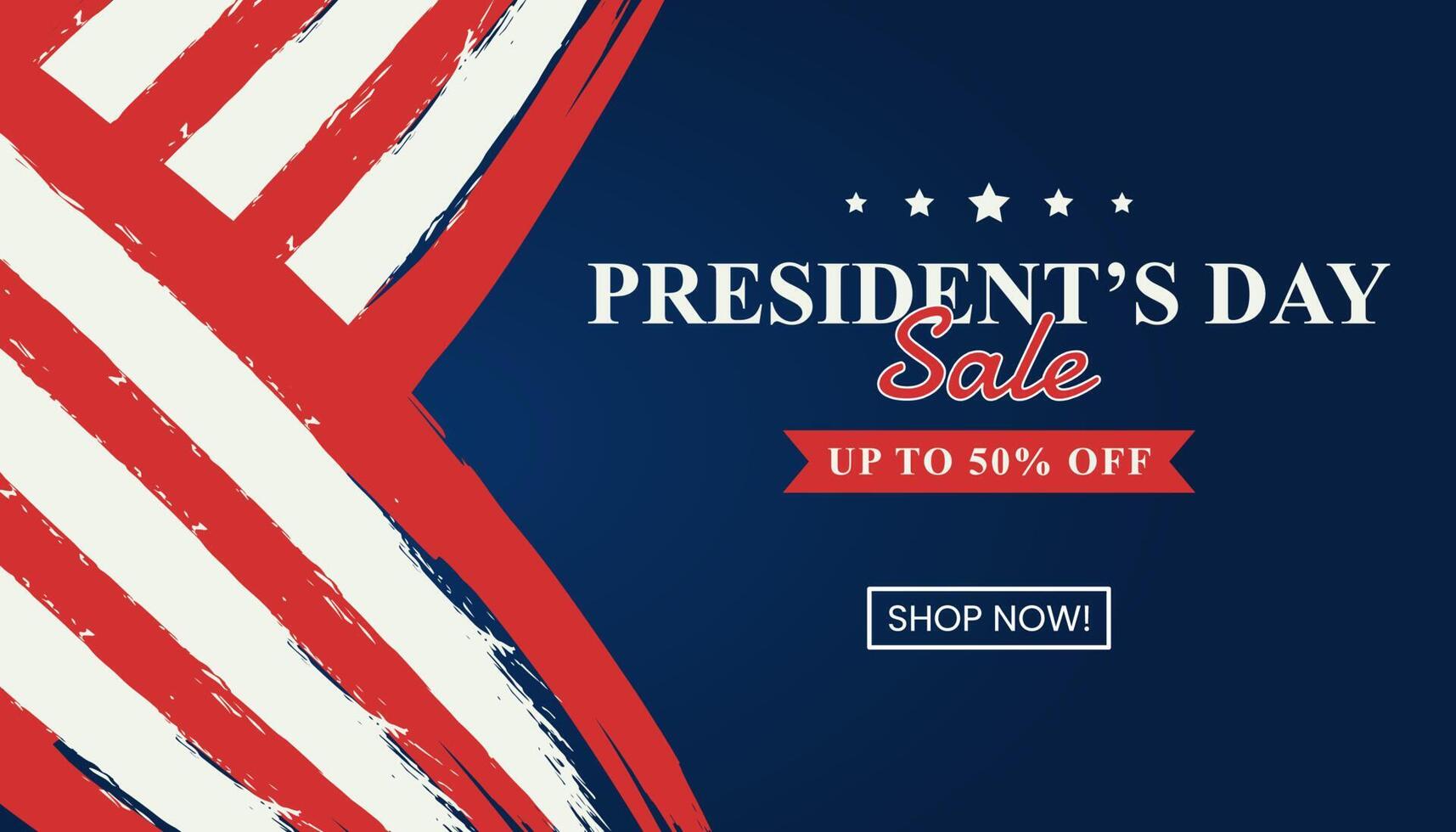 Happy Presidents Day Sale banner 16645135 Vector Art at Vecteezy