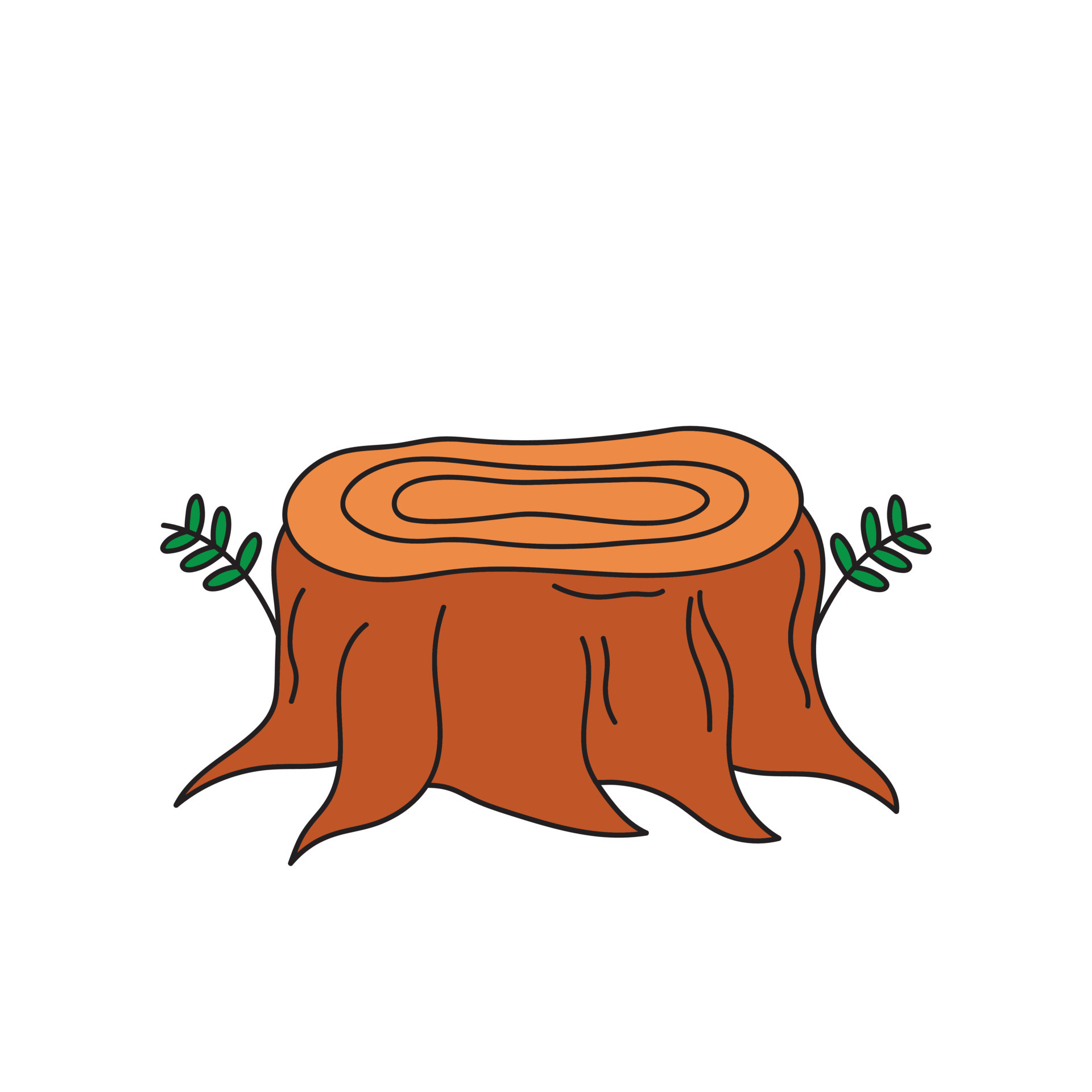 Пенек картинка для детей